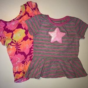 Pink Tunic Top Tee Bundle